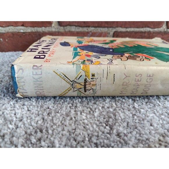 Hans Brinker or the Silver Skates (A Story of Life in Holland) With Dust Jacket - Picture 2 of 13